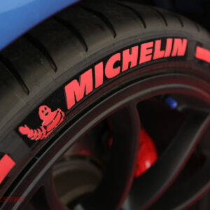 Michelin Man Permanent Tire Lettering Design